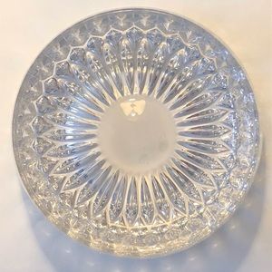 Beutiful 7.5” Althea Cut Crystal Bowl by Gorham, West Germany, Discontinued